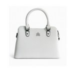 Elegant White Vegan Leather Handbag