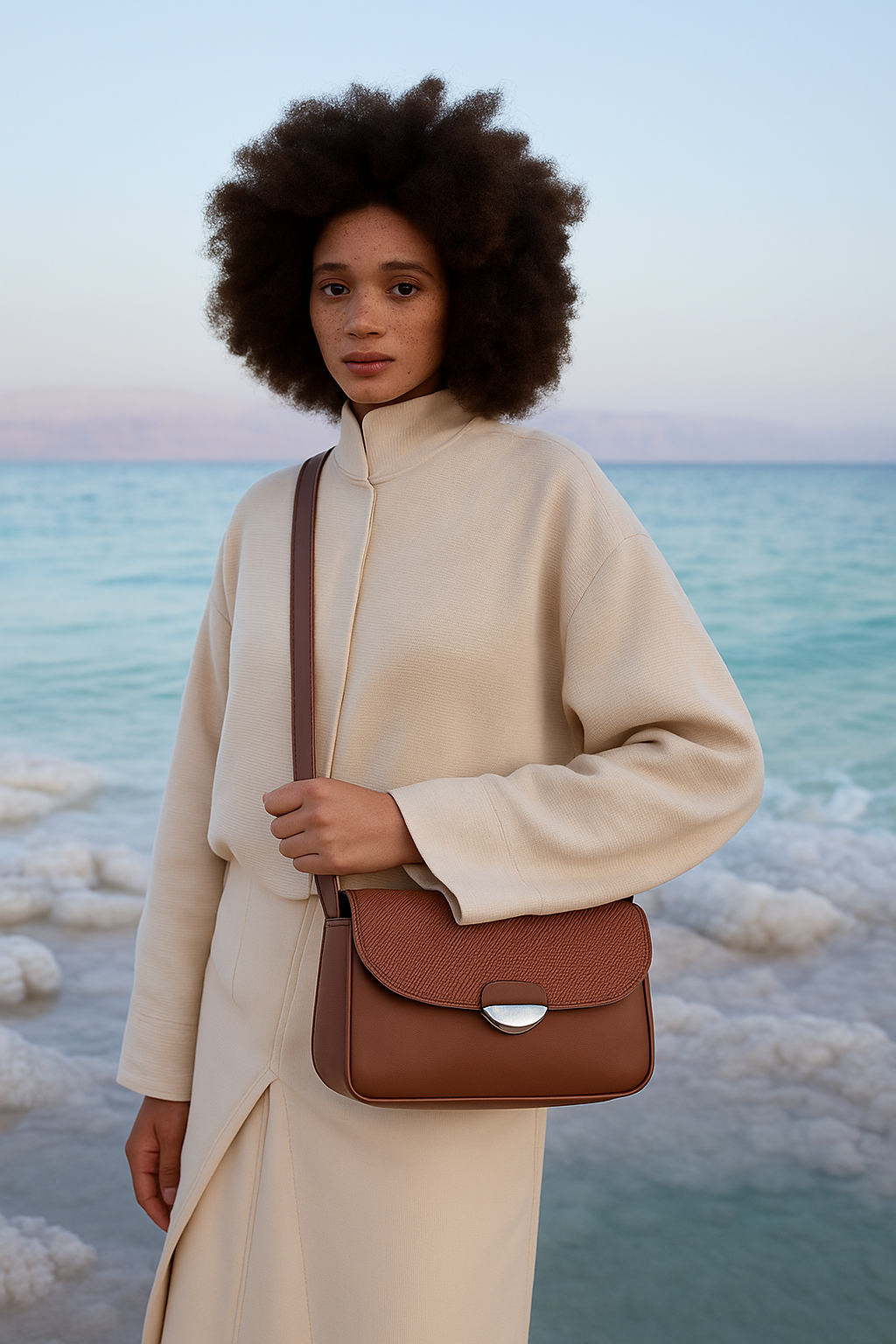 Premium Brown Shoulder Bag
