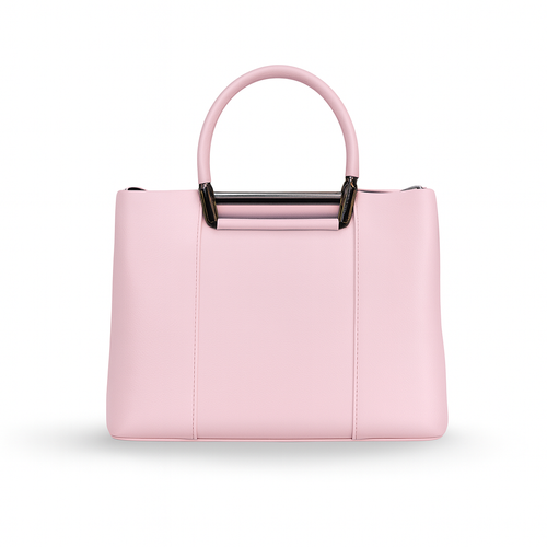 Mauve Vegan Leather Handbag