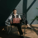 Brown Calfskin Leather Tote - Image 2