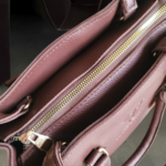 Brown Calfskin Leather Tote - Image 5