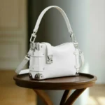 White Pebble Trunk Bag - Image 3