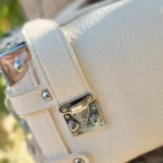 White Pebble Trunk Bag - Image 6