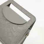 Grey Floral Frame Portal Bag - Image 3
