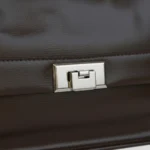Brown Metallic Chain-Strap handbag - Image 4