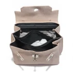 Beige Cowhide Kelly Bag - Image 4